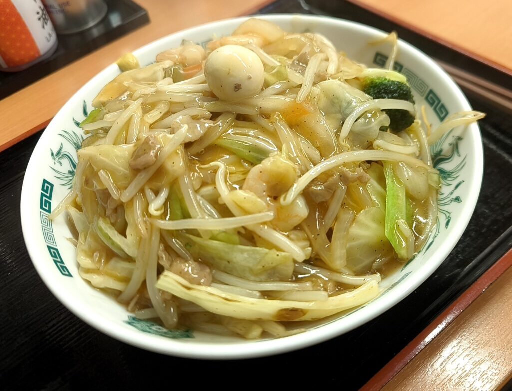 日高屋のカタヤキソバ